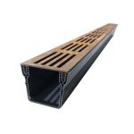 Star Drain kanal - jeklo CorTen